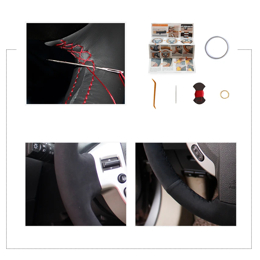 MEWANT черный замшевый чехол на руль для Nissan Qashqai 2007-2013 Rogue 2008-2013 X-Trail 2008-2013 NV200 2010- Sentra