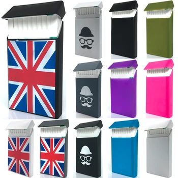 

2019 Fashion Women Slim Cigarette Case Cover Ladies Cigarette Case Smoking Accessories Silicone Cigarette Box Soft Cigarete Box