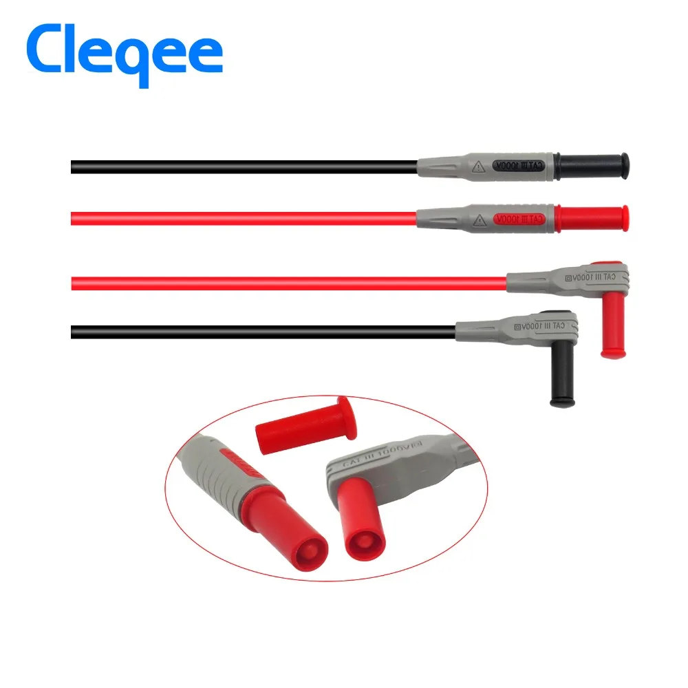 Сменный зонд мультиметра Cleqee P1300B 12 в 1 щуп зажим мультиметр комплекты