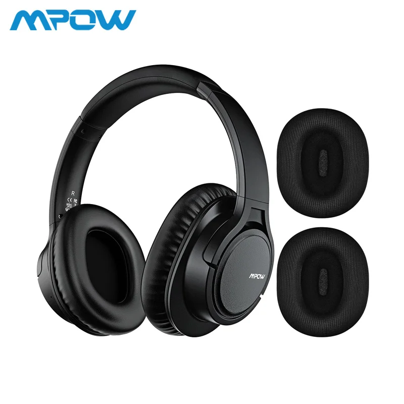 

Mpow APTX H7 Plus Wireless/Wired Headphones Bluetooth 4.1 Headset 2 Replacement Earmuffs For iPhone Huawei Xiaomi Tablet Samsung