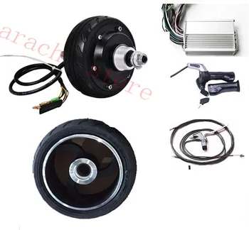 

5" 250W 36v Holding brake electric scooter parts , electric wheel hub motor for wheelchair