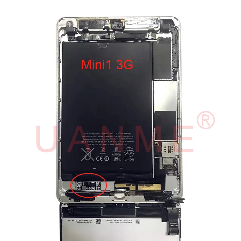 UANME Профессиональный легкий заряд IC чип плата модуль решить проблему зарядки для iPad2/3/4/Air/Air2/Mini1/2/3/4