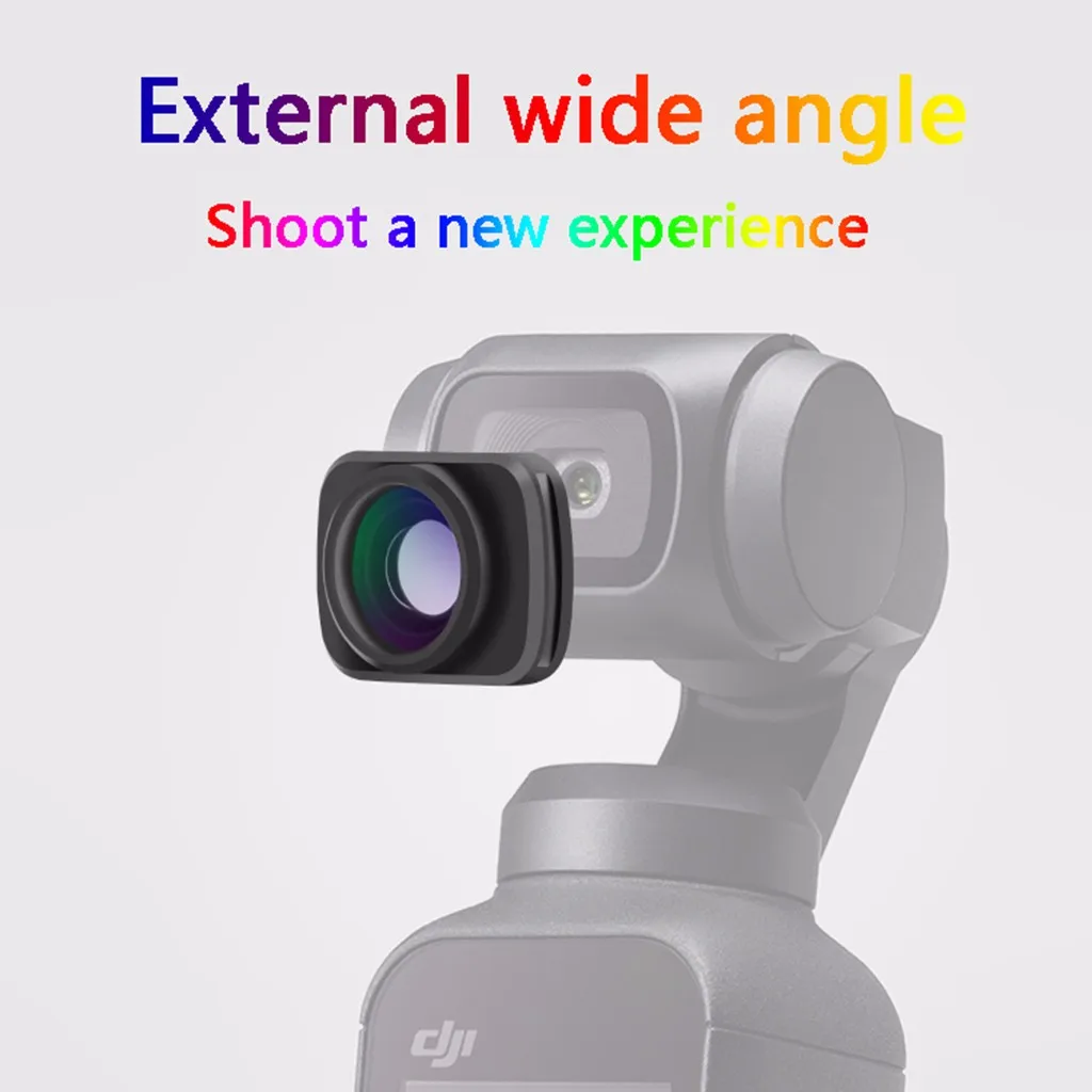 Объектив камеры широкоугольный макрообъектив для DJI OSMO карманная ручная камера HD анти-встряхивание для DJI Osmo Карманная камера аксессуары L0528