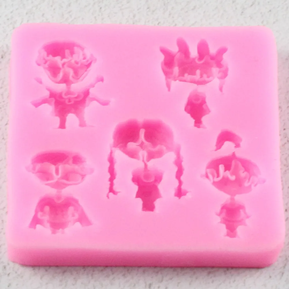 1 шт. 3D мультфильм Супермен Силиконовые формы для торта Fimo форма для шоколада формы для помадки торта кухонные Инструменты для декорирования аксессуары