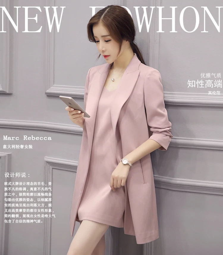 Haute Rose Hiver Automne Tranchée Élégant Couleur Ol Pardessus J41561 Qualité Femmes nkX08wOP