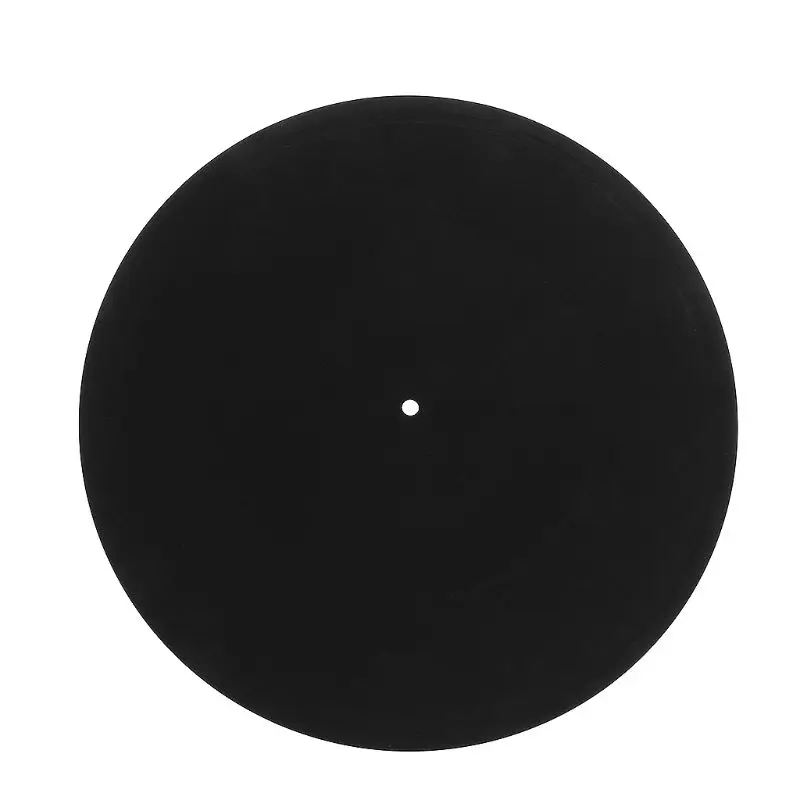 Turntable Platter Mat 12" Audiophile Pad Anti-static LP Vinyl Record Players Anti-vibration