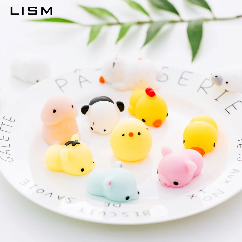 

Cute Creative Gift Seal Decompression Toy Decompression Ball Vent Squeezing Tabletop Ornaments Small Animals