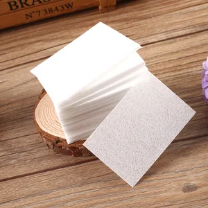 Средство для снятия лака для ногтей Гель-лак для ногтей ватные диски для маникюра Lint paper Pad жидкость для снятия лака Маникюр для ногтей чистые салфетки хлопок - изображение
