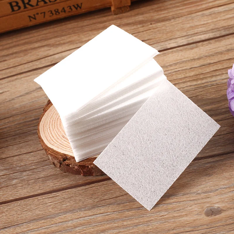 1000Pcs Hard font b Nail b font Art Wipes Lint Paper Pad font b Polish b