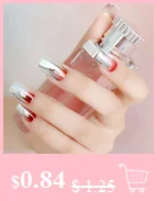 24 шт овальные накладные ногти прозрачные пластиковые мягкие розовые накладные ногти яркие короткие типсы для ногтей