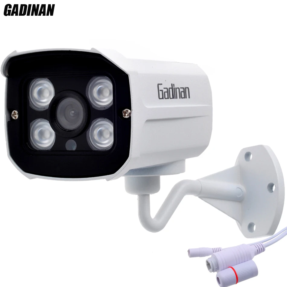 Камера видеонаблюдения GADINAN 48 В POE 720 P 960 1080 ночное видение ONVIF Bullet детектор