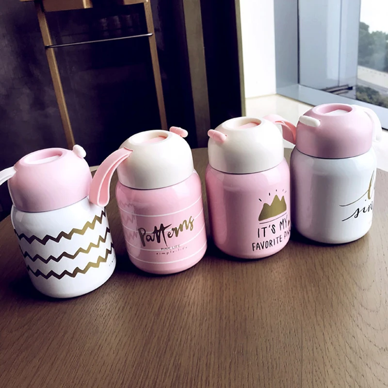 Portable-Pink-220ML-Vacuum-Flasks-Thermos-Insulation-Bottle-Tumbler-Children-Stainless-Steel-Mug-Tea-Coffee-Insulation-Cup-KC1687 (15)
