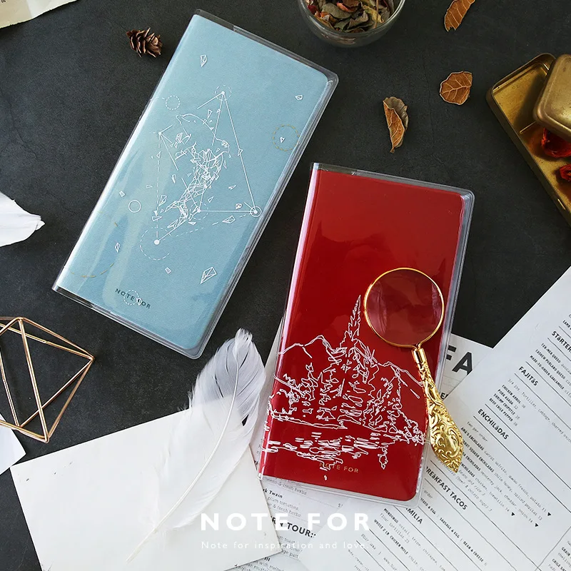 

Note For Weeks PVC Cover Version 2.0 Slim Fashion Transparent Covers DIY Journal Hobonichi Week Cover 1 Piece 2018 Gift