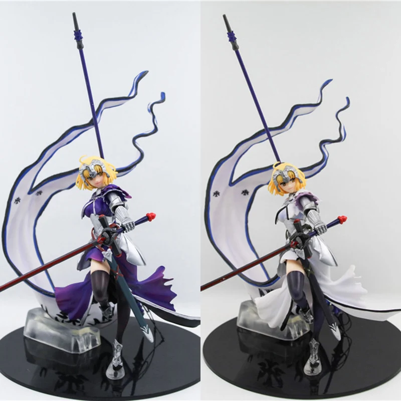 Fate/Grand Order фиолетовый Jeanne d'Arc фигурка 4 Ver. Jeanne d'Arc ПВХ фигурка игрушки Brinquedos аниме 24 см