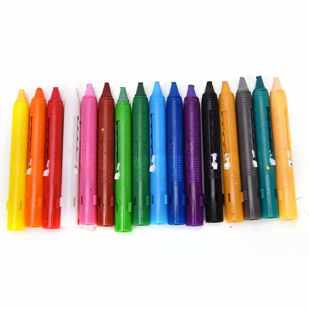 16 цветов краска для лица ing карандаши сплайсинга структура краска для лица карандаш Рождество ручка для раскрашивания тела палка для детей макияж партии