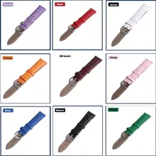 Watch Band Genuine Leather Straps 12mm 18mm 20mm 14mm 16mm 19mm 22mm Watch Accessories Men Women Black Brown White Watchbands