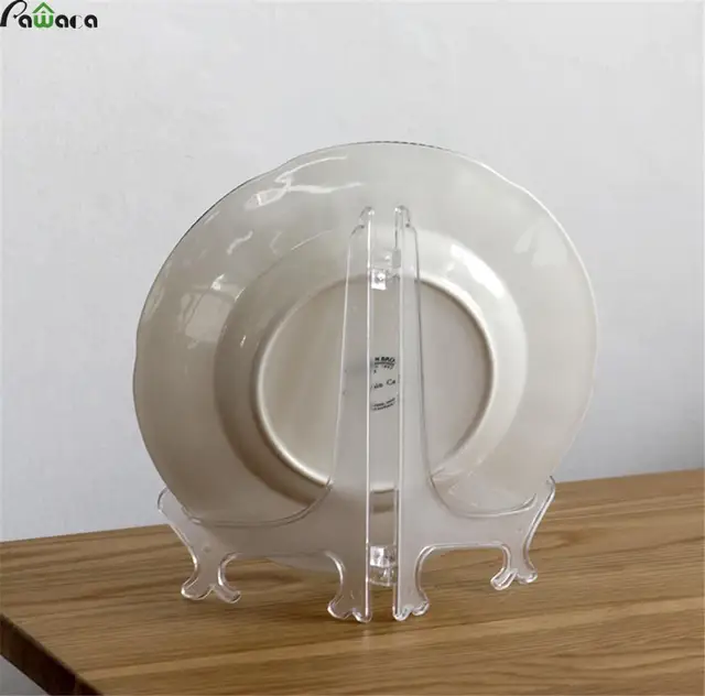 40PcsSet Clear Plastic Display Stand Dish Rack Plate Bowl Picture New Bowl Display Stands 40PcsSet Clear Plastic Display Stand Dish Rack Plate Bowl Picture New Bowl Display Stands