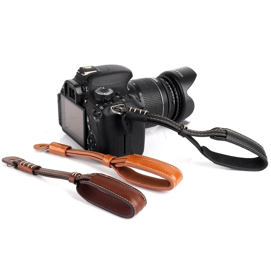 

Camera Strap PU Leather Camera Wrist Hand Strap Grip For Sony A7 Mark ii iii A290 A390 A450 A550 A500 A580 A900 A3000 DSLR Strap
