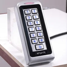 Антивандальный Автономный контроллер доступа с устройство для считывания em-карт и клавиатура функции