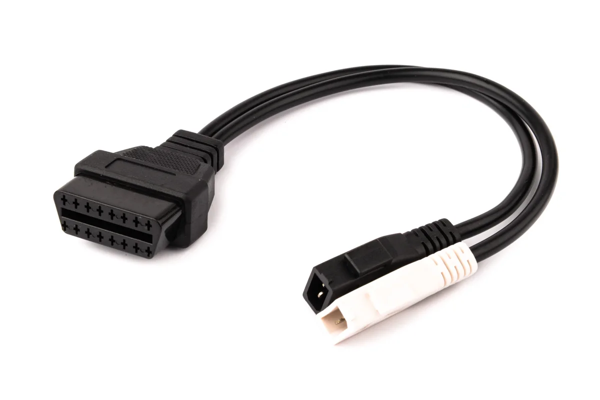 OBDF-AUDI2+2 For AUDI 2x2 2+2 to 16 Pin OBD 2 Car Diagnostic Cable 16pin OBD2 Vag kkl obdii Scanner Tools COM Male CY104-CN