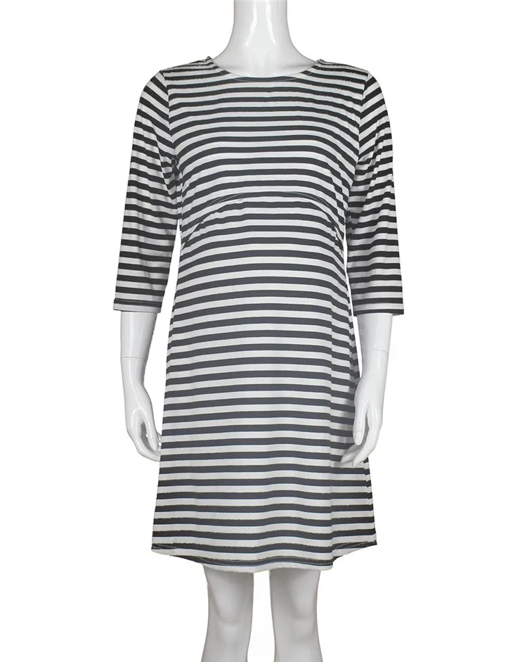 Spring summer maternity clothes maternity dresses pregnancy clothes for Pregnant Women nursing dress Breastfeeding Dresses (19)