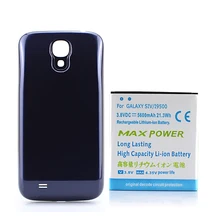 Duża pojemność 5600mAh rozszerzona bateria do Galaxy S4 i9500 bateria z niebieską tylną pokrywą do Samsung Galaxy S4 i9500 i9505 i9502