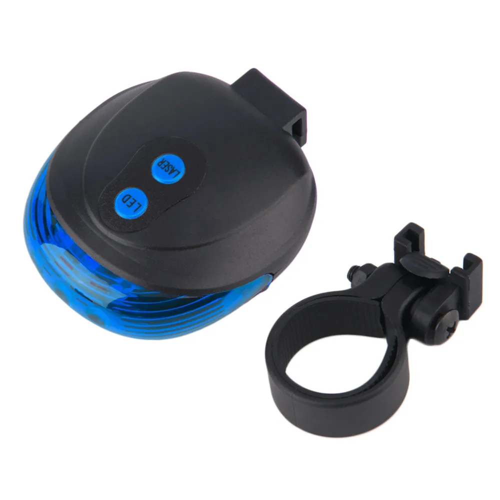 Perfect Hot 5 LED Ultra Bright Laser Beam MTB Mountain Bicycle Bike Cycling Rear Tail Warning Lamp Light Bike Accessories 10