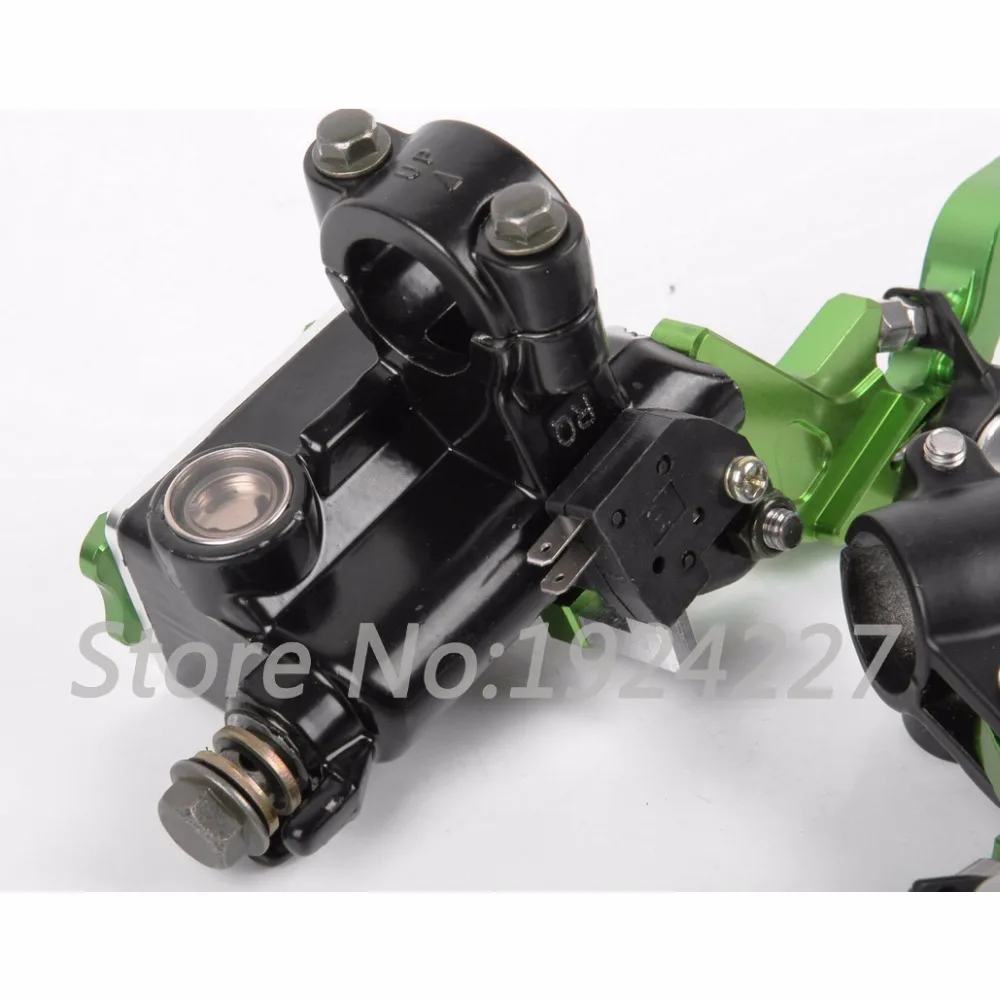 8 видов цветов для Kawasaki KX125 2000-2008 KX250 2000-2004 тормозной цилиндр рычаги сцепления Байк 2002 2001 KX 125 250 2003