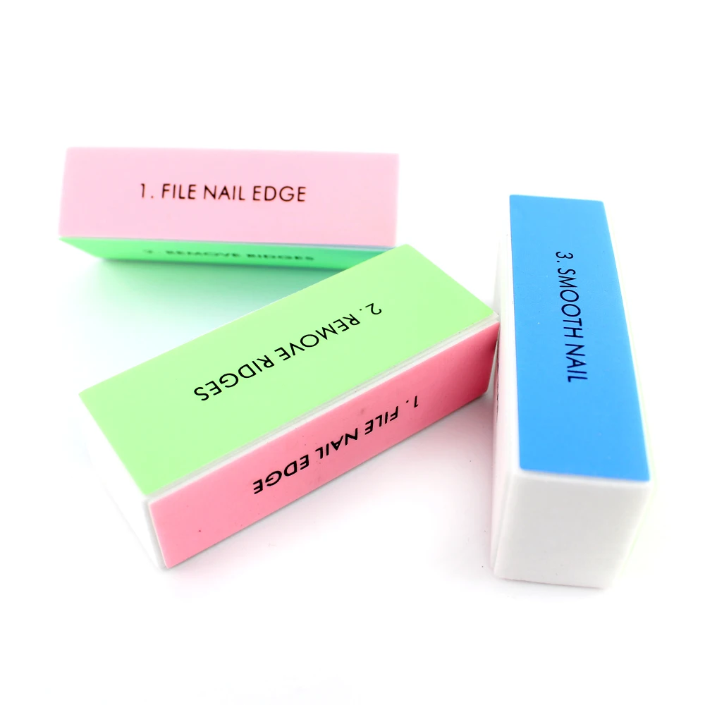 

1 Pc 4 Sides Nail File Block Buffer Polishing Nail Art Tool Manicure Device Tool UV Gel Polisher Nail File Polishing