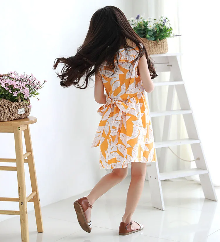 little teenager princess dresses for girls 2018 summer printed sleeveless girl dress baby sundress kids clothing 10 12 8 years (16)