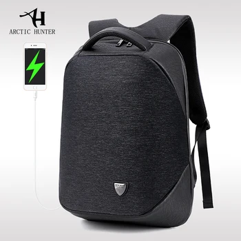 

ARCTIC HUNTER School backpack laptop backpacks men Waterproof mochila Casual Business Male Bag Travel backpack USB Meal Bagpack