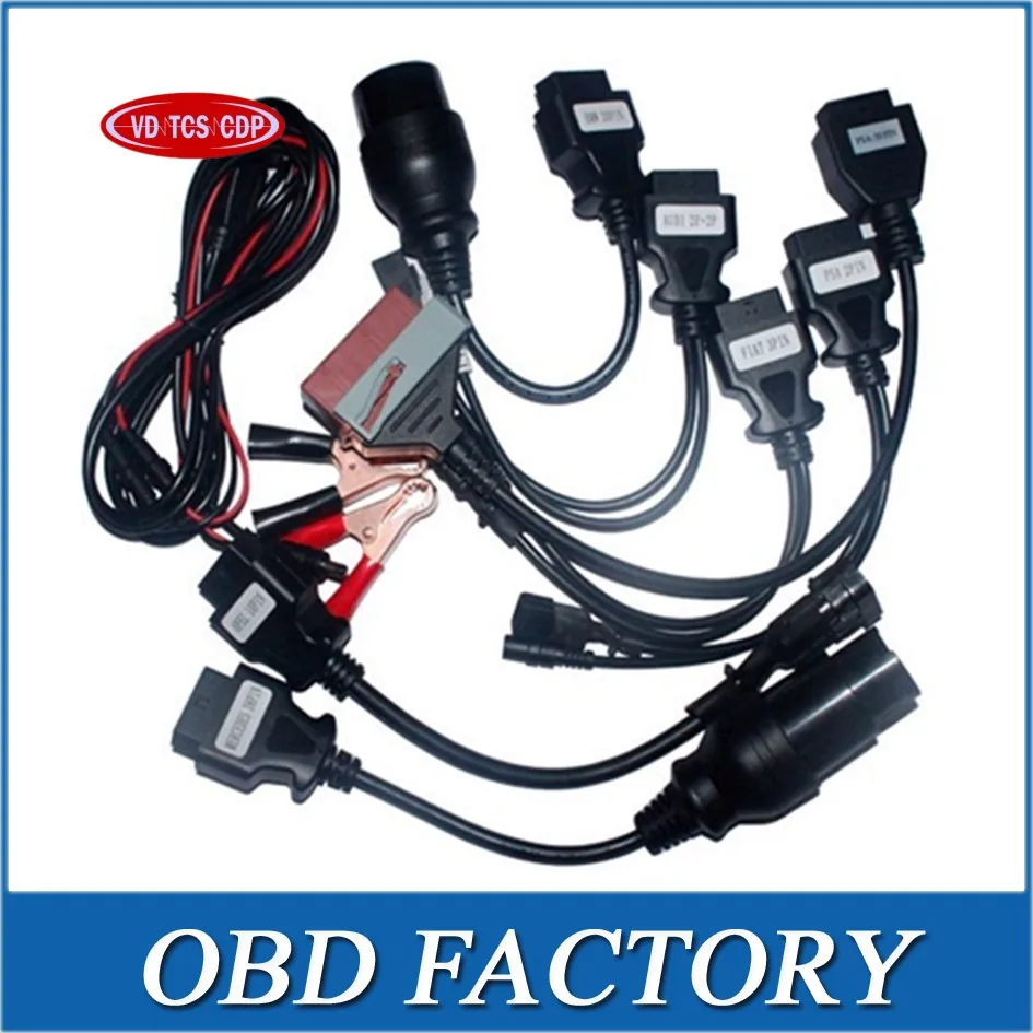 Prix pour 10 pcs/lot 8 pcs par set OBD2 Câbles Pour VD TCS CDP Pro Voitures de voiture Câble pour multidaig pro et wow cdp Prix pour 10 pcs/lot 8 pcs par set OBD2 Câbles Pour VD TCS CDP Pro Voitures de voiture Câble pour multidaig pro et wow cdp