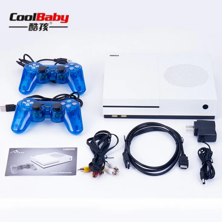 Coolbaby RS-89 4 Гб HDMI 600 Классическая игровая ТВ портативная игровая консоль Поддержка HD выход фильм играть двойной геймпад для игровая консоль NES