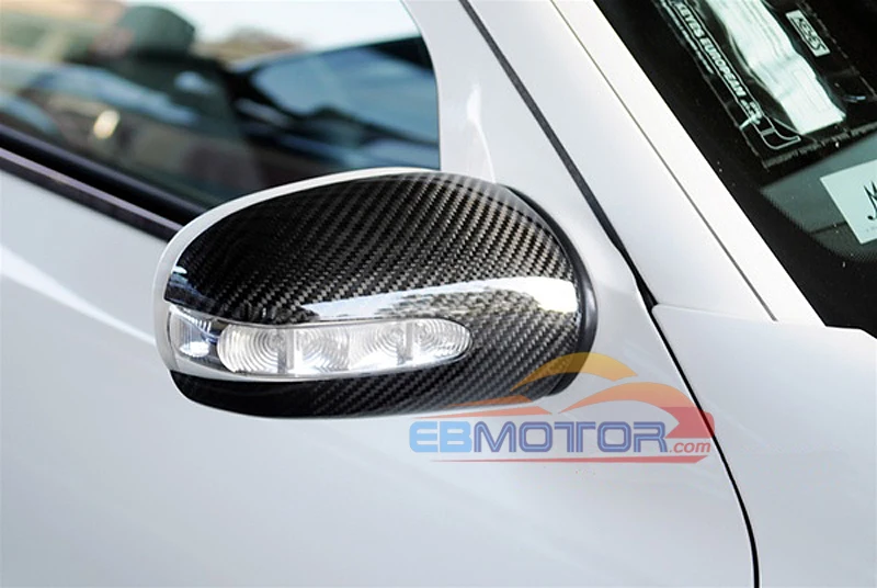 

Real Carbon Fiber Mirror cover 1pair for Benz C-Class W203 2001-2006 M097M