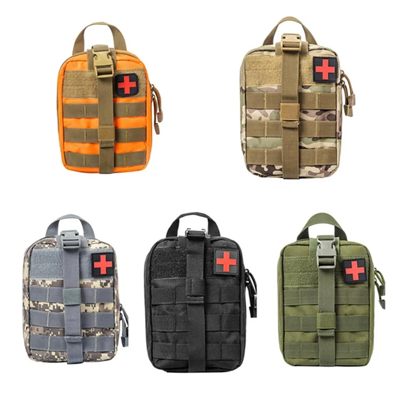 

Nylon First Aid Bag Tactical Molle Medical Pouch EMT Emergency EDC Rip-Away Survival Utility First Aid Bag