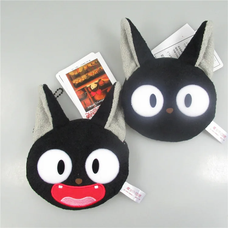 Служба доставки аниме Кики плюшевый Кошелек JiJi мягкий мультяшный кошелек для