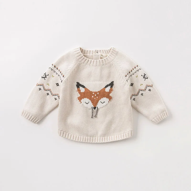 DB8471 dave bella/осенний вязаный свитер; пуловер с длинными рукавами для маленьких мальчиков; топы для малышей; детский вязаный свитер