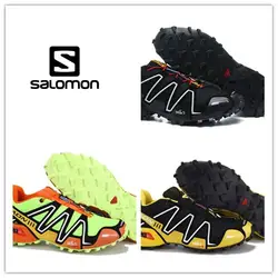 Для мужчин Salomon SPEEDCROSS 3 CS flyknit открытый мужской Flywire спортивная обувь Скорость Крест 3 для мужчин Саломон кроссовки