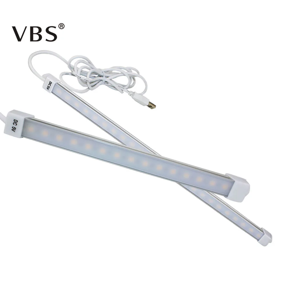 Светодиодная панель 2835SMD с USB 3 Вт 5 15/24/48 светодиодов алюминиевая настольная лампа