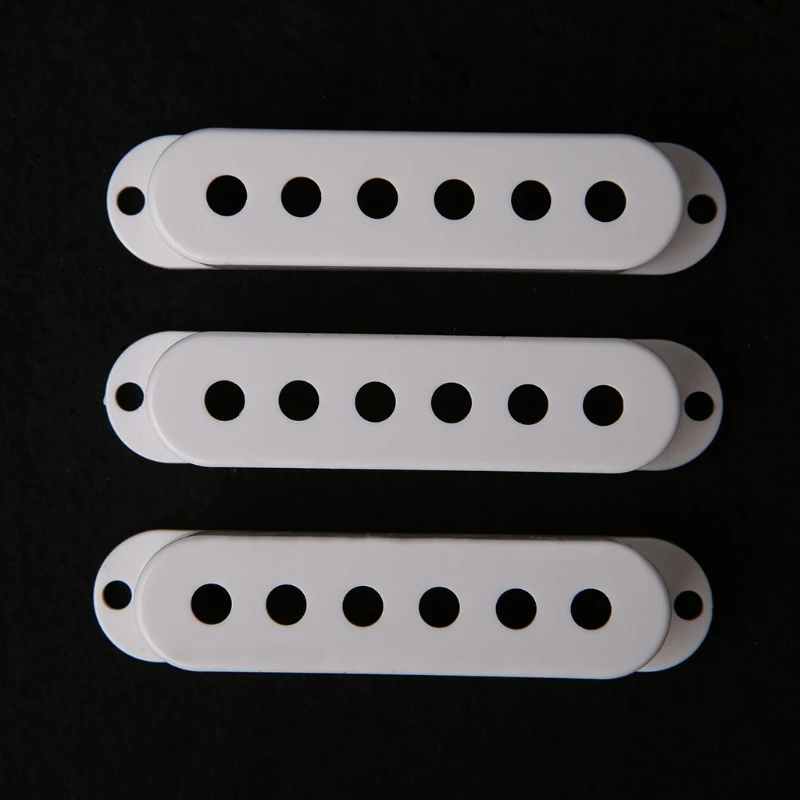 

3pcs Set Guitar Single Coil Pickup Covers 50mm for FD Strat Style Guitars