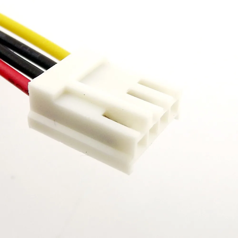 20 قطعة IDE 4 دبوس الذكور موليكس إلى قرص مرن 4 دبوس موائم مصدر تيار موصل وصلة كابل 20 سنتيمتر/30 سنتيمتر