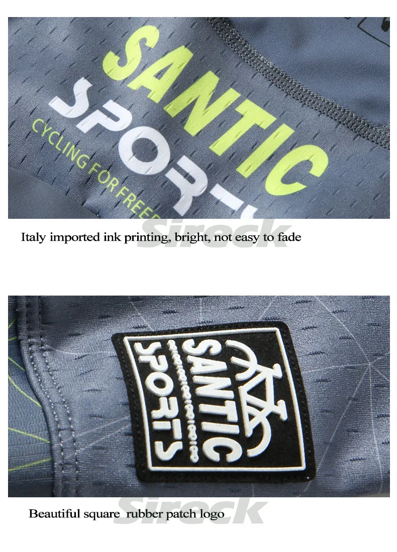 Santic велосипедные шорты мужские Pro Team Горные Шорты для езды на велосипеде импортировано из Италии велосипедные шорты с подкладкой одежда бермуды Ciclismo