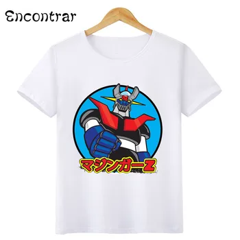 

Kids Japan Comic Mazinger Z Retro Design T Shirt Boys/Girls Casual Short Sleeve Tops Children's Funny T-Shirt,HKP3059