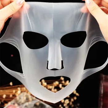 

Silicone Face Mask Cover Pro Reuse Prevent Essence Skin Care Waterproof Evaporation Speed Up Reusable Moisturizing Facial Tool