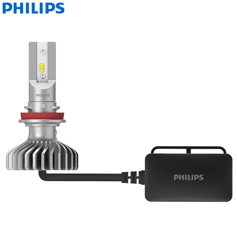 Philips X-treme Ultinon Led H11 12v 11362xux2 6000k Bright Car Led  Headlight Auto Hl Lamp Beam +200% More Bright (twin Pack) - Car Headlight  Bulbs(led) - AliExpress