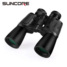 SUNCORE 10×50 hunting bird watching telescope waterproof Porro binoculars with tripod interface fully multi-coated lens
