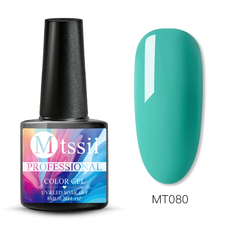 Mtssii 8 мл УФ-гель для ногтей Топ УФ светодиодный Гель-лак для дизайна ногтей Гибридный впитывающий Гель-лак Lucky Nail paint Гель-лак - Цвет: BS01497