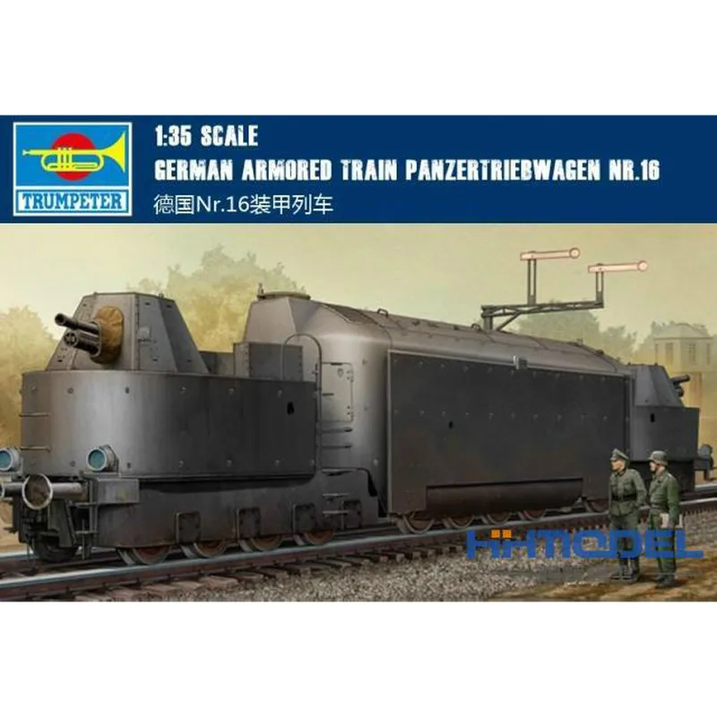 Wenshin игрушка модель сборки 00223 1/35 немецкий Nr.16 бронированный поезд