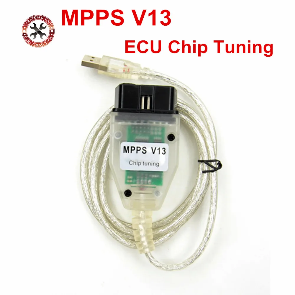 ECU Программатор SMPS MPPS V13.02 V13 K CAN Flasher чип тюнинг Remap OBD2 Диагностический кабель с