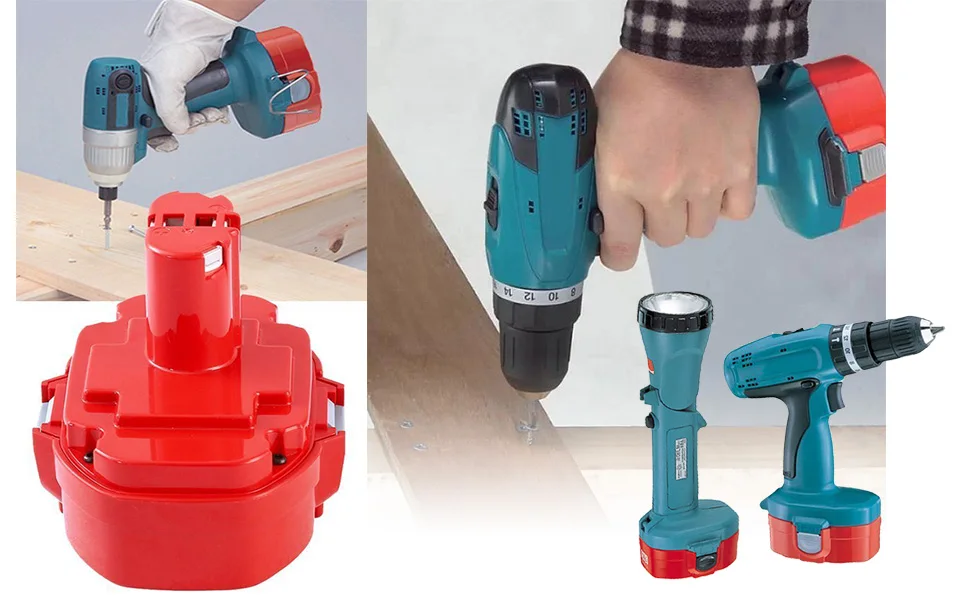 Makita 18V 3000 мА/ч, сменный никель-металлогидридный аккумулятор Батарея для 1835 1834 1823 1822 PA18 192827-3 192826-5 6391D 6343D 4334D 6347DWDE или больше